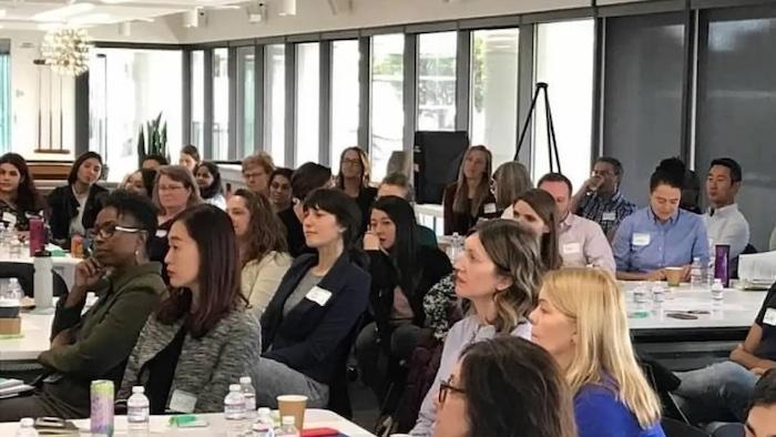 Attendees at a Women in Nielsen (WIN) conference