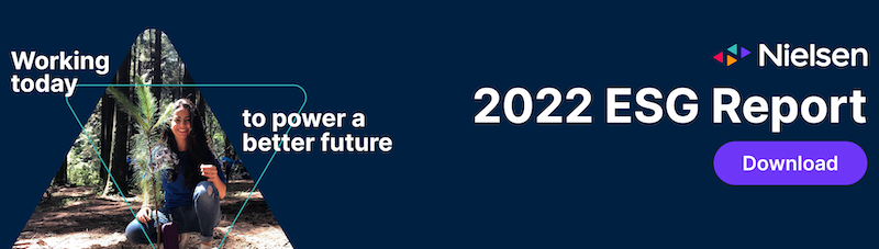 Nielsen 2022 ESG Report Banner