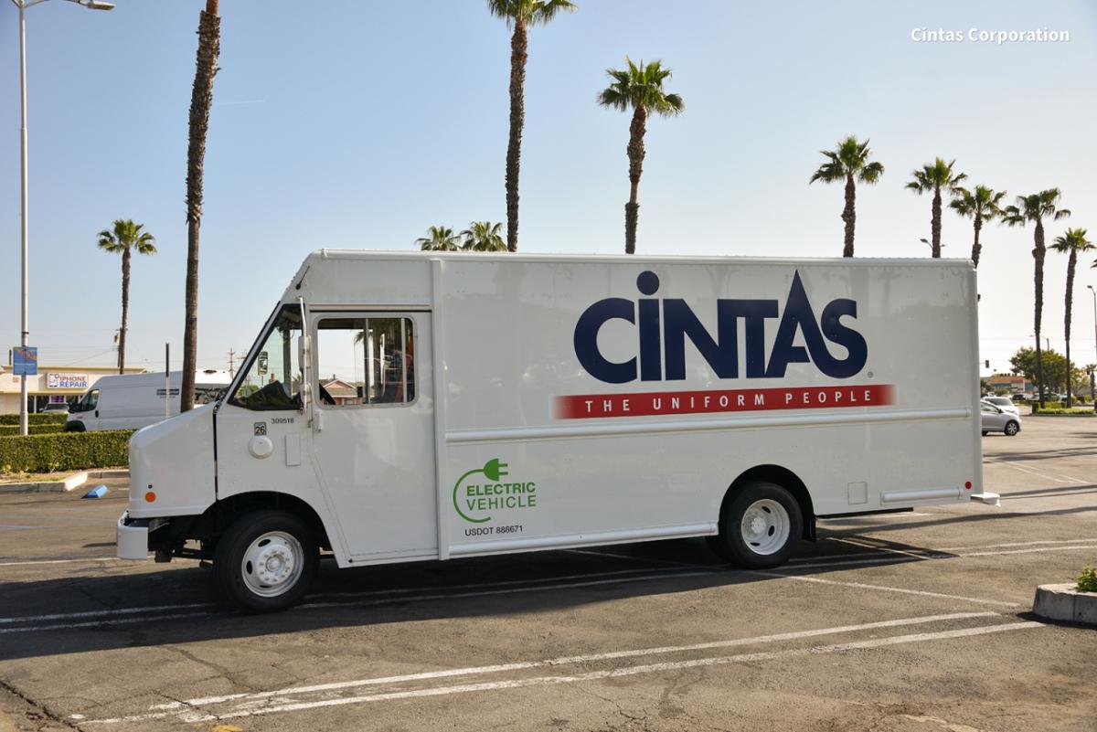 Cintas electric vehicle