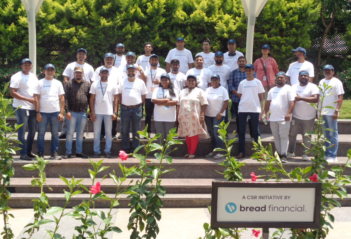 Bread Financial Bangalore employee group photo