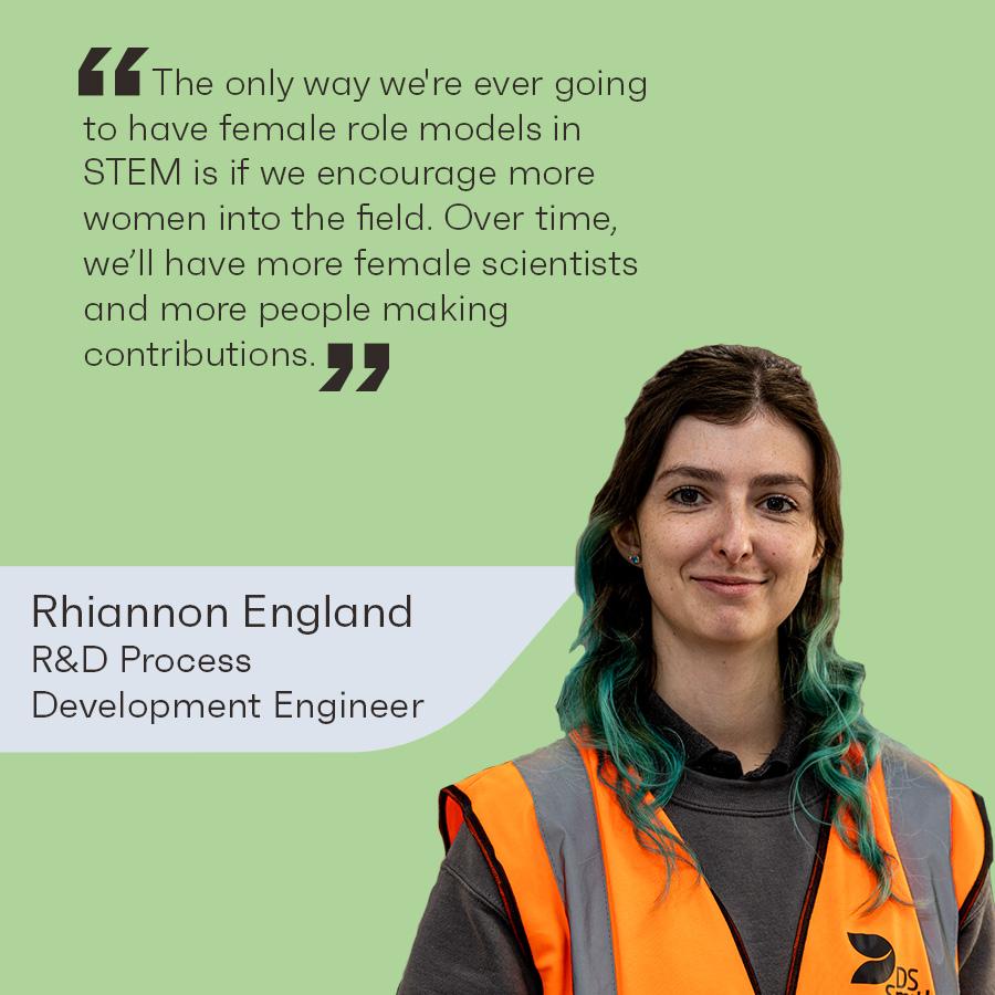 Rhiannon England, R&D Process Development Engineer, DS Smith, an International Paper company