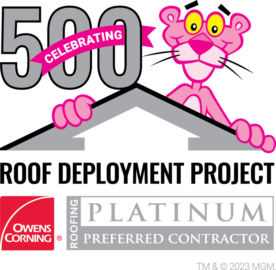 Celebrating 500, Roof Development Project logo