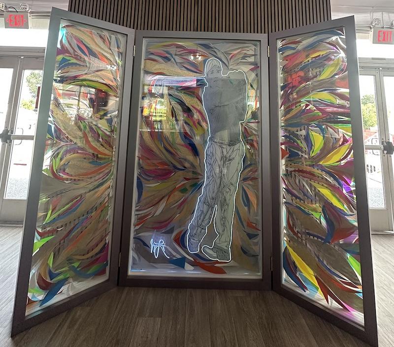 In a display of artistic innovation and athletic homage, 3M unveiled "Shimmering Victory,” a captivating art installation honoring the 2024 3M Open Champion, Jhonattan Vegas.  