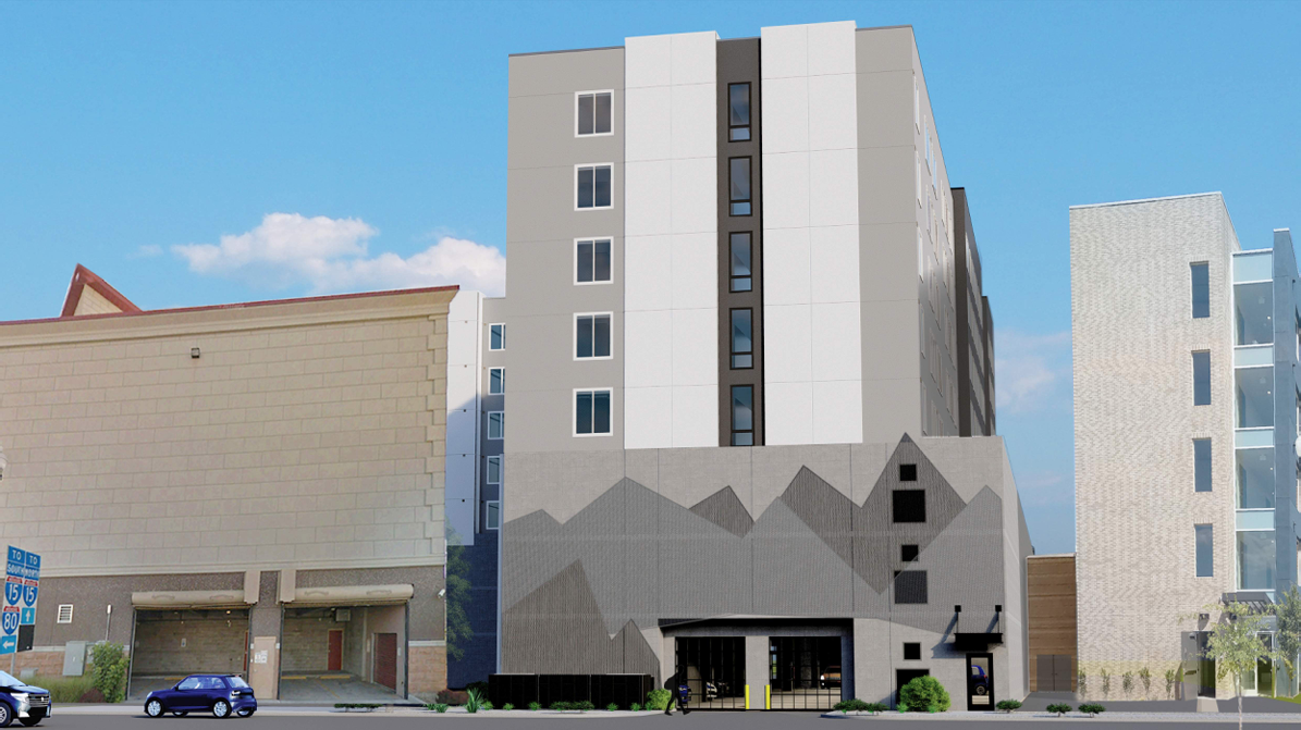 Artists rendering: Silos Apartments, Salt Lake City, Utah.