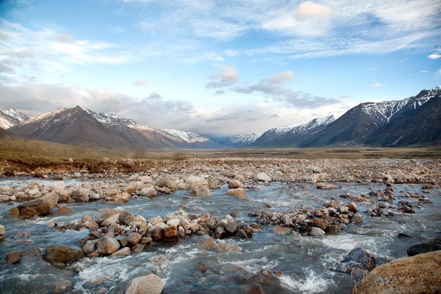 Thomas Allison photograph of a mountain stream.