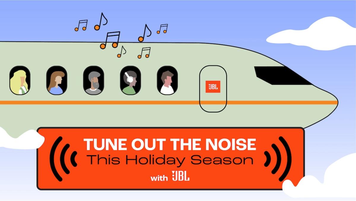 Tune out the noise this holiday season with JBL.