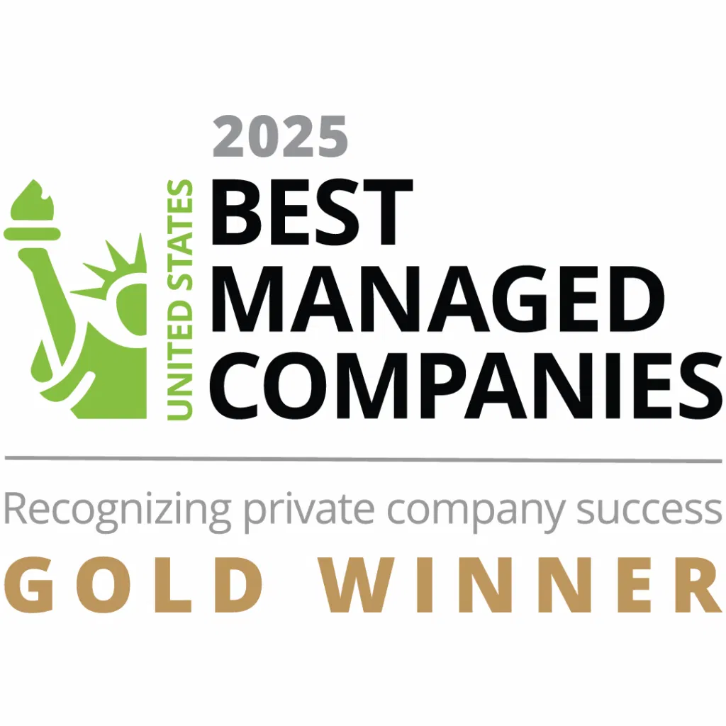 2025 Best Managed Company Gold Winner logo
