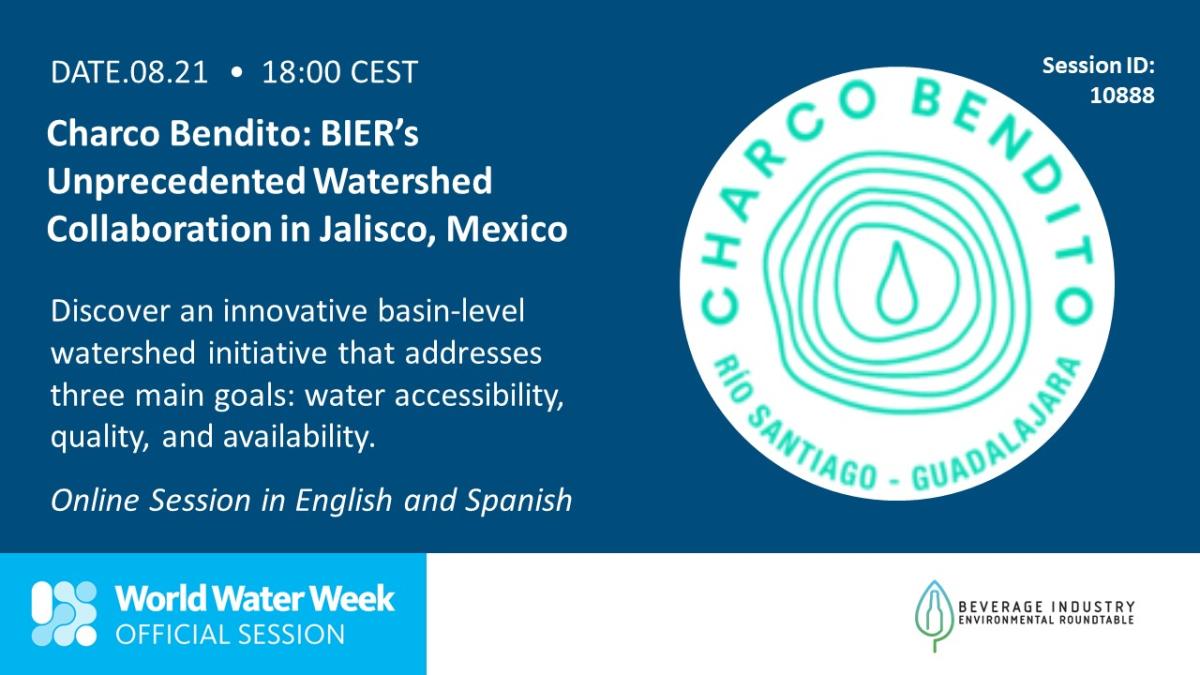 Charco Bendito and BIER at World Water Week