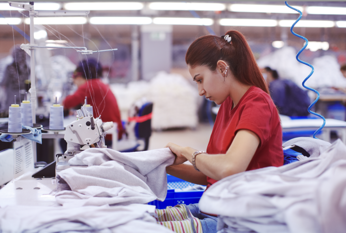 apparel factory worker