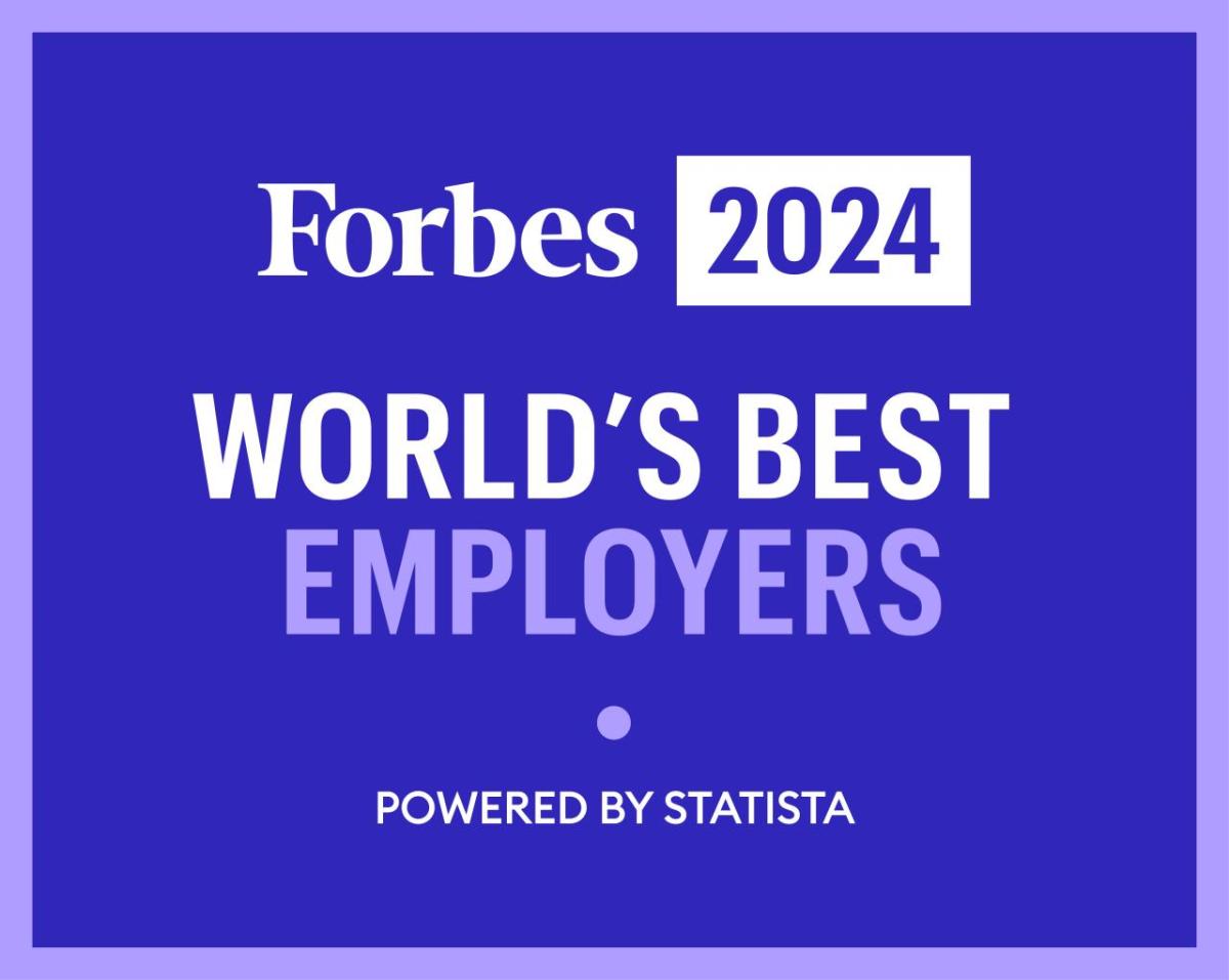 "Forbes 2024 World's Best Employers"