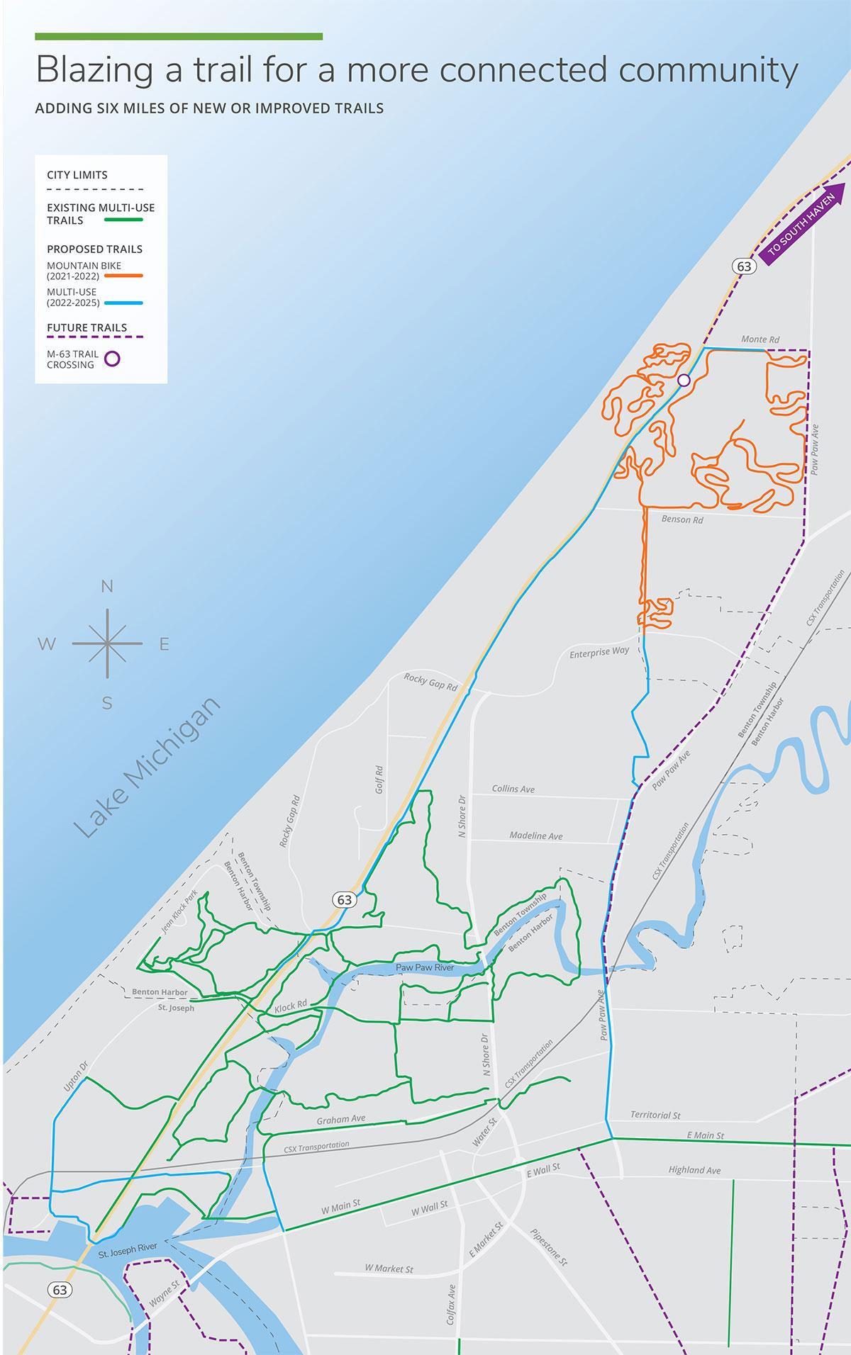 bike trail map