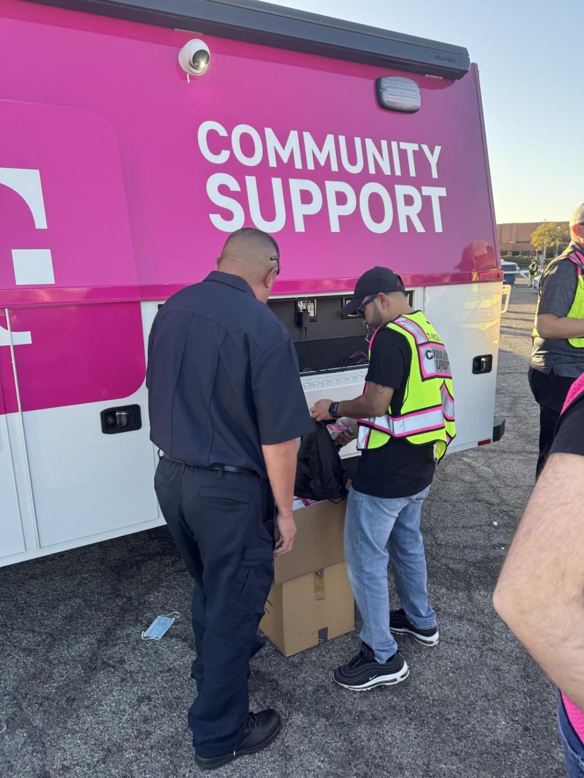 Community support truck