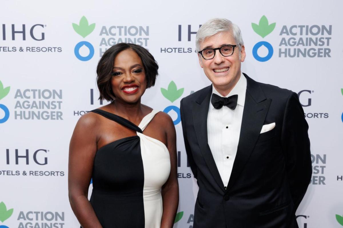 Action Against Hunger's gala raised $1.5 million.