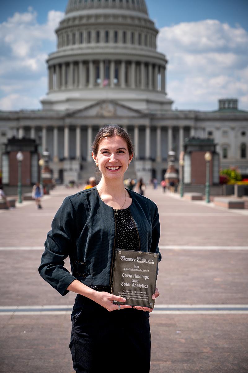 Displaying the NIOSH Mine Safety and Health Technology Innovations Award