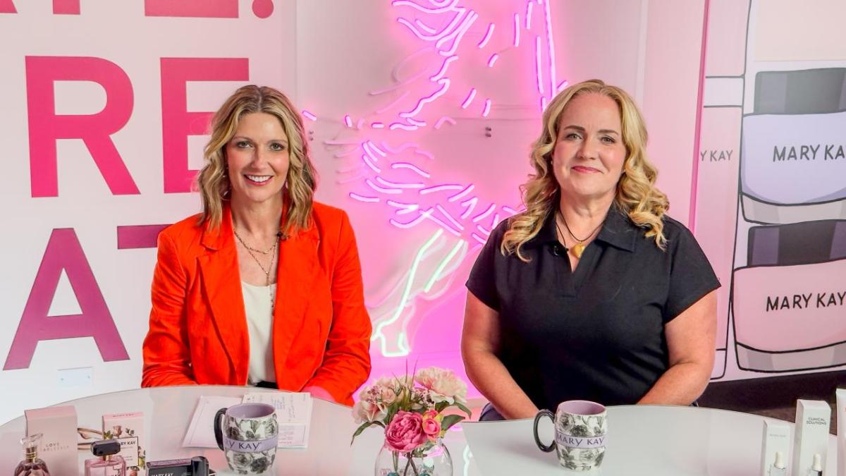 On a recent episode of The Direct Approach podcast, two of Mary Kay’s top global leaders - Tara Eustace, Chief Opportunity and Sales Officer, and Dr. Lucy Gildea, Chief Brand and Scientific Officer - offered a compelling look into what makes Mary Kay a global icon today and how the brand continues to evolve as the #1 Direct Selling Brand of Skin Care & Color Cosmetics in the world and #9 on Forbes’ 2025 list of Best Brands for Social Impact. (Photo Courtesy: Mary Kay Inc.) " "