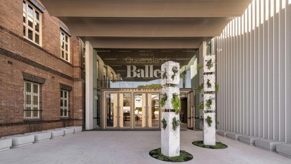 Queensland Ballet’s Thomas Dixon Centre Entrance 