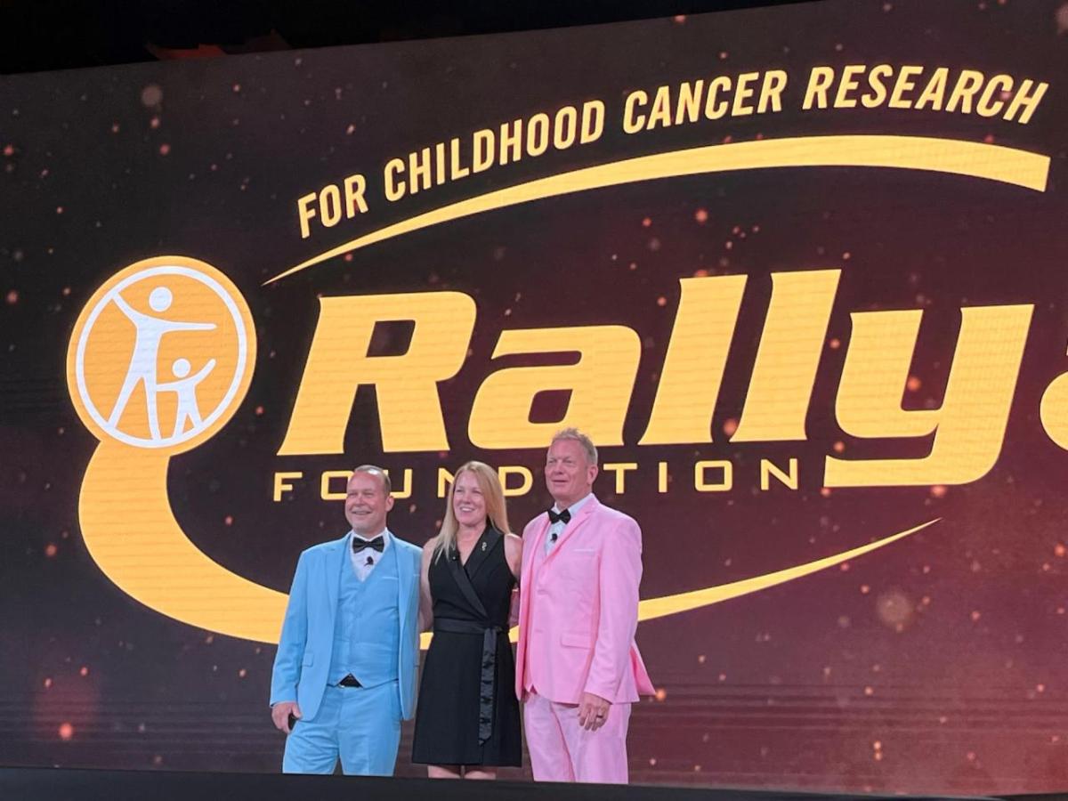 For childhood cancer research: Rally Foundation