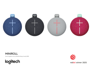 Miniroll portable speaker