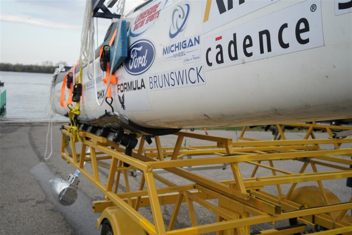 Image of University of Michigan’s Electric Boat (UM-EB) 