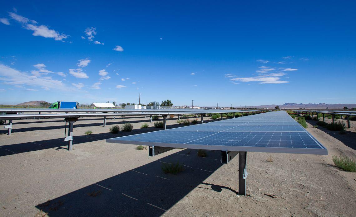 The Sheep Creek Community Solar Farm generates enough electricity to power about 890 homes.