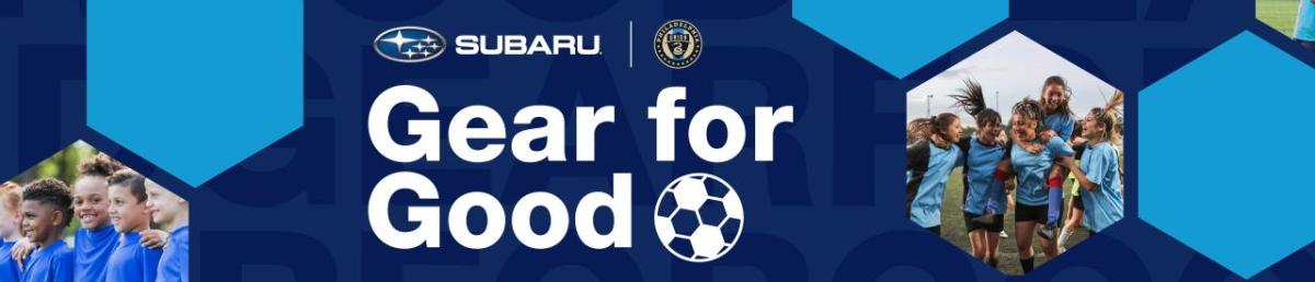 Gear for Good banner