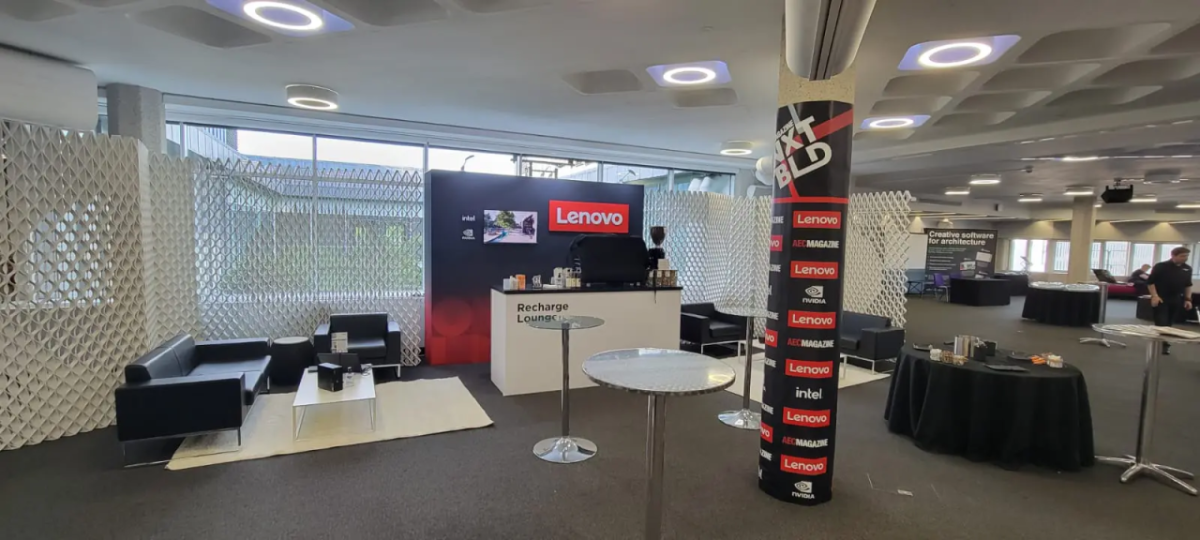 Lenovo tradeshow  space