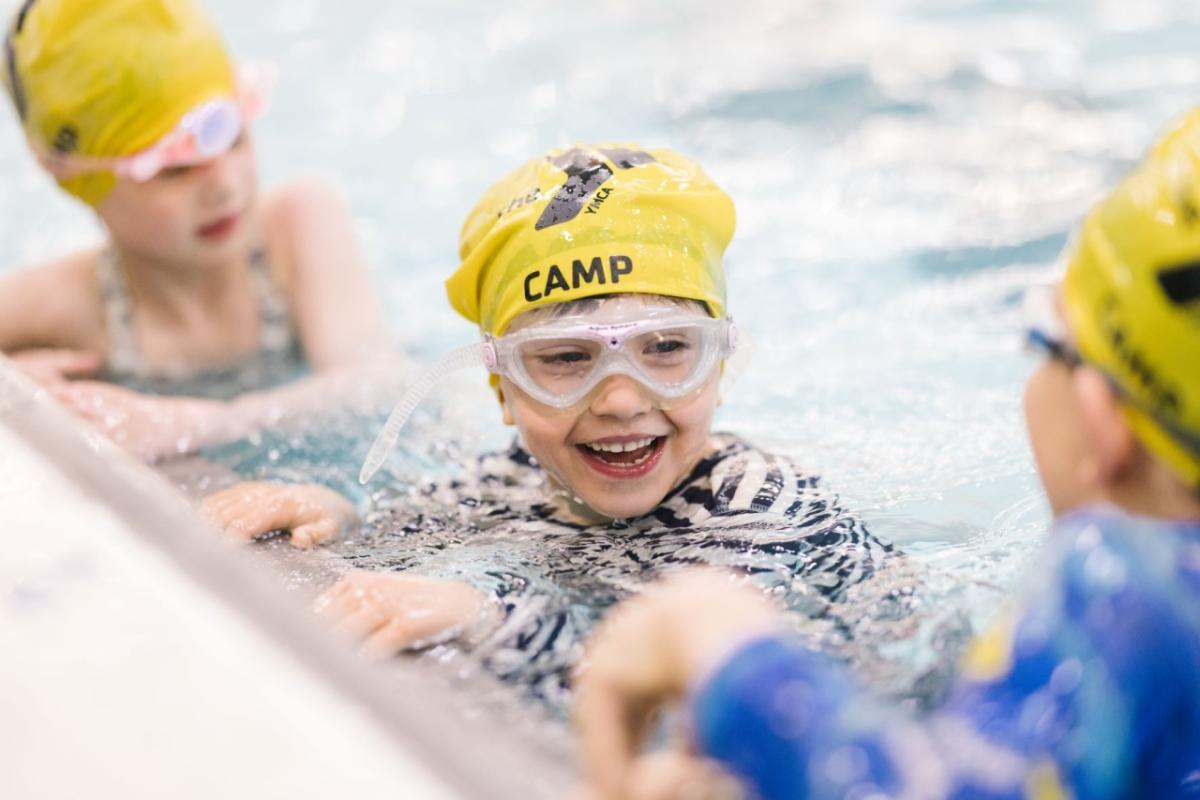 kids swimming