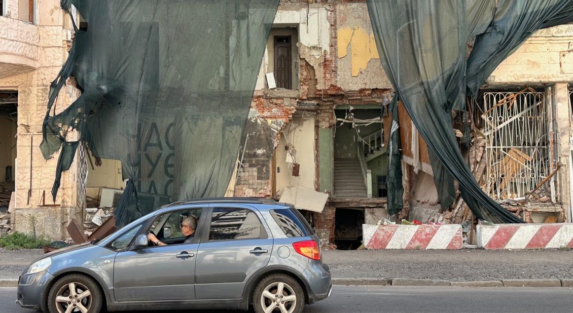 The city of Dnipro, Ukraine has been largely affected by the ongoing conflict. // Photo by Arthur De Poortere