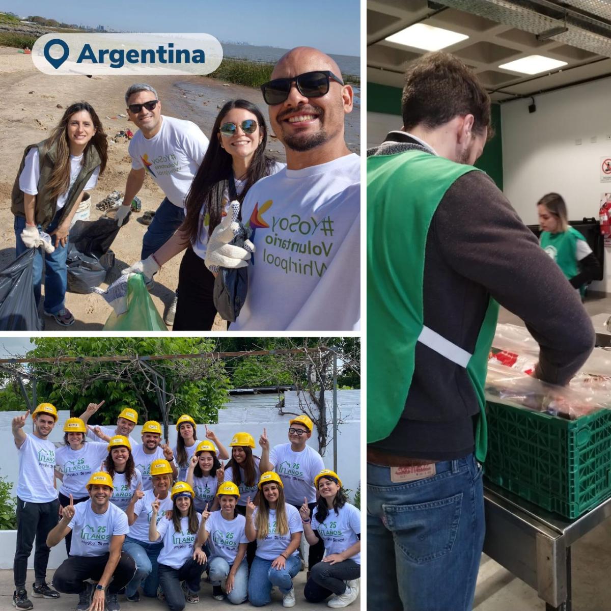 volunteers in Argentina