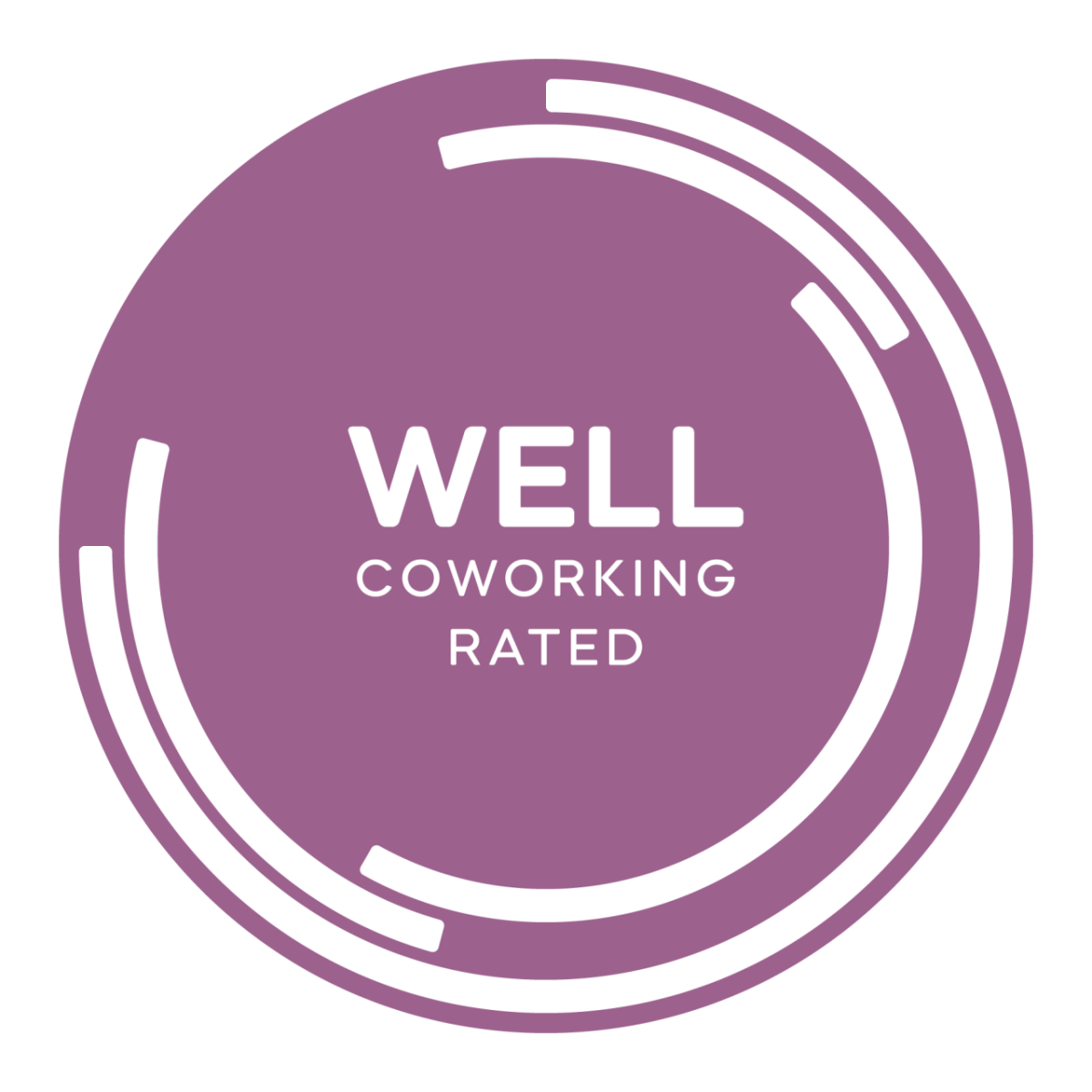 WELL coworking rated logo