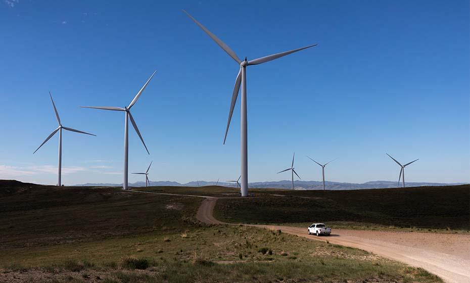 wind turbines