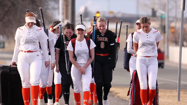 Softball team.