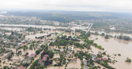 flooding around buildings